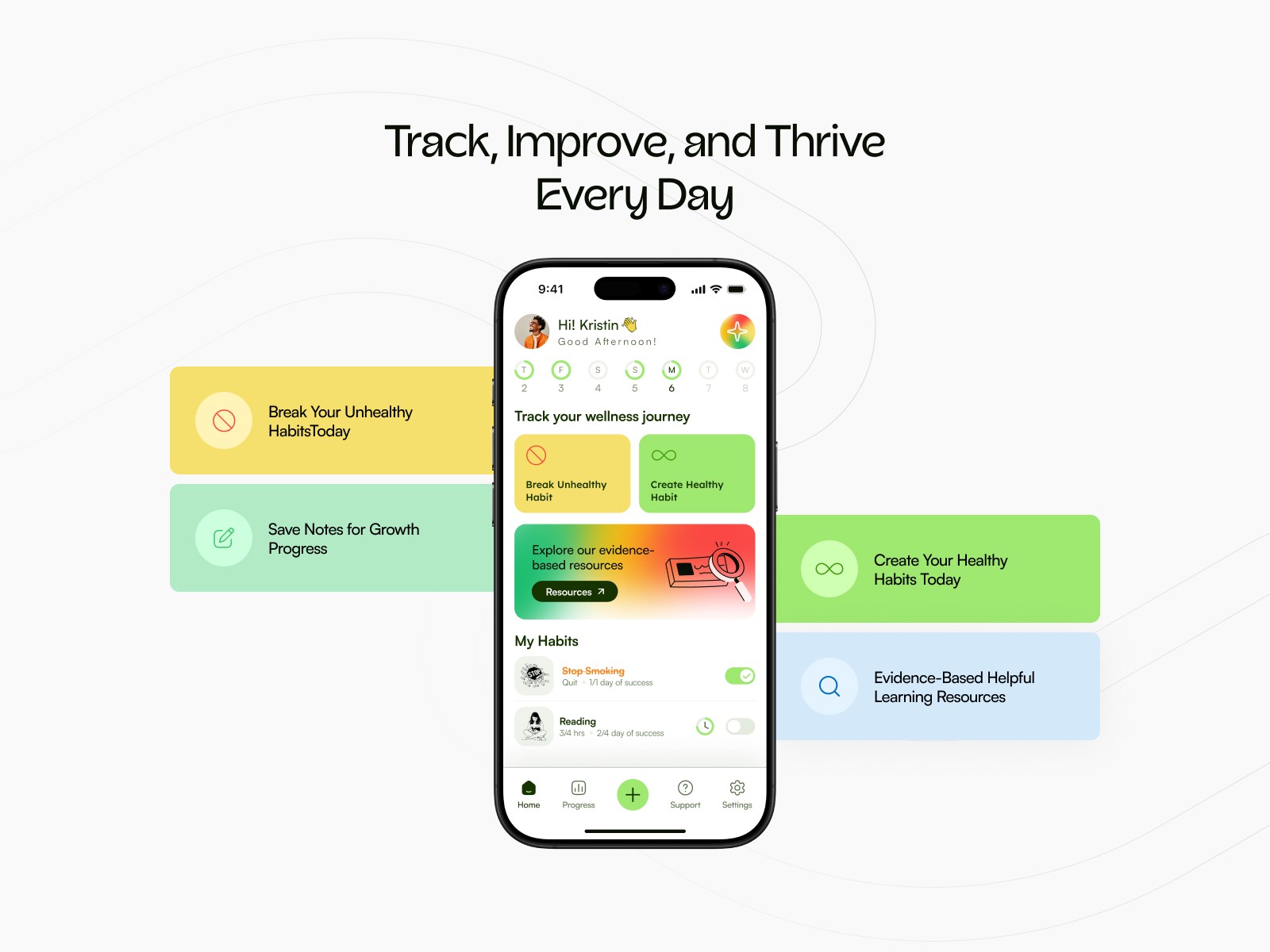 Habit Tracking Mobile App
