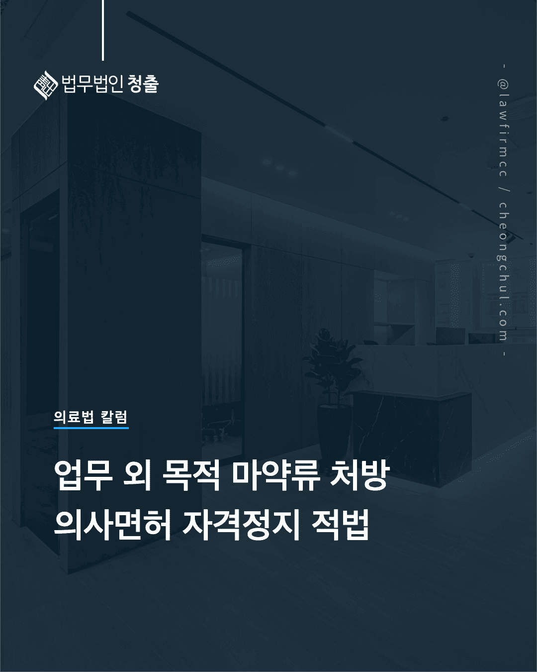 업무 외 목적 마약류 처방 의사면허 자격정지 적법 판결