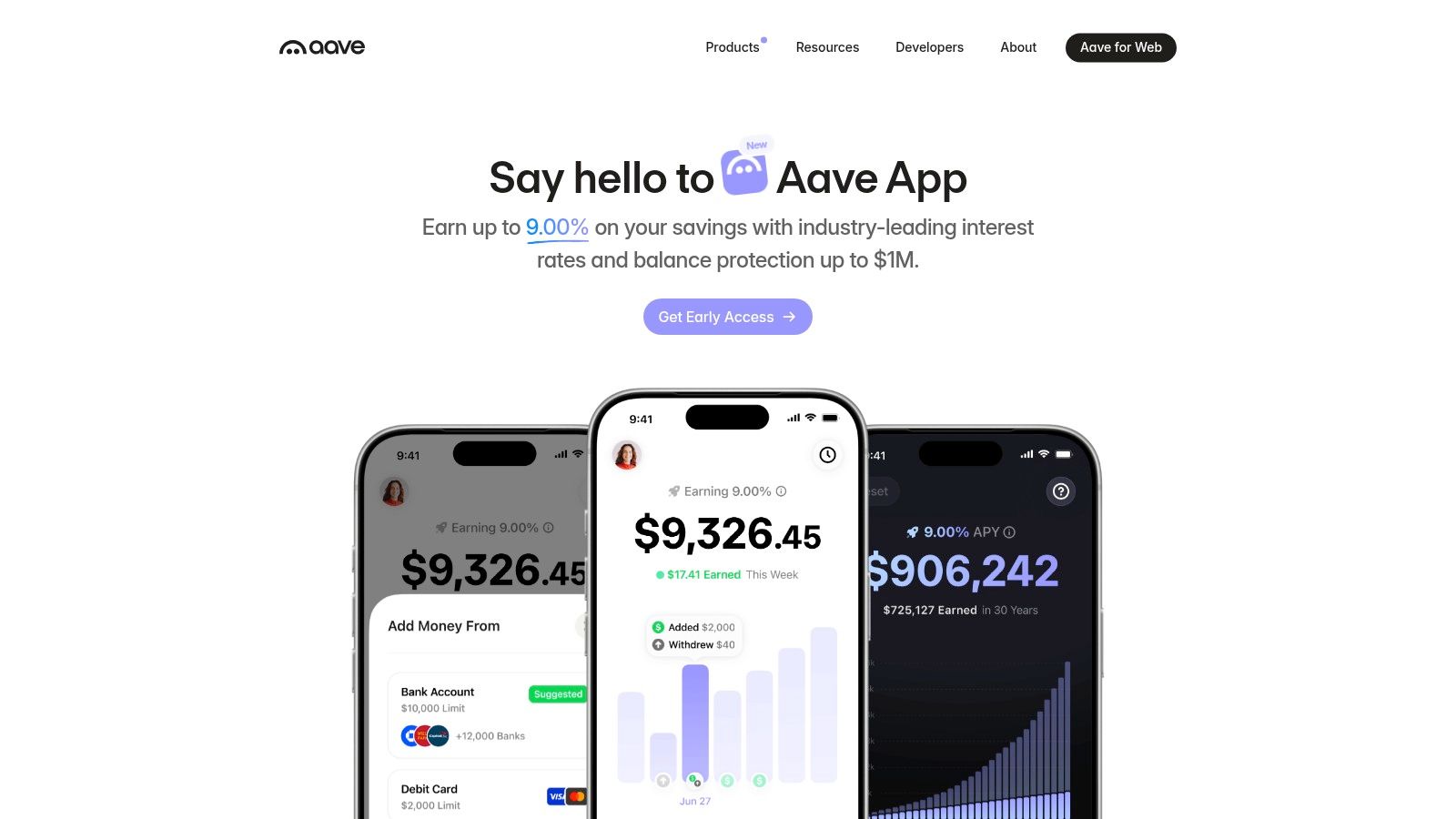 Aave v3 (lend USDC on Base or Ethereum)