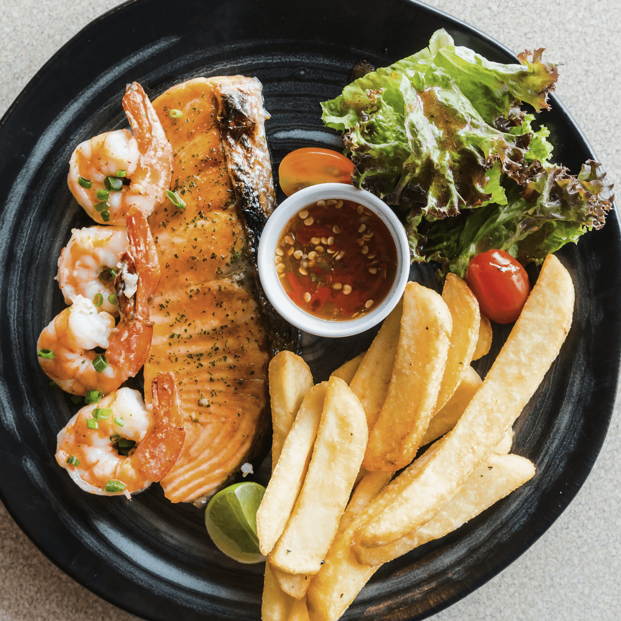 food on plate