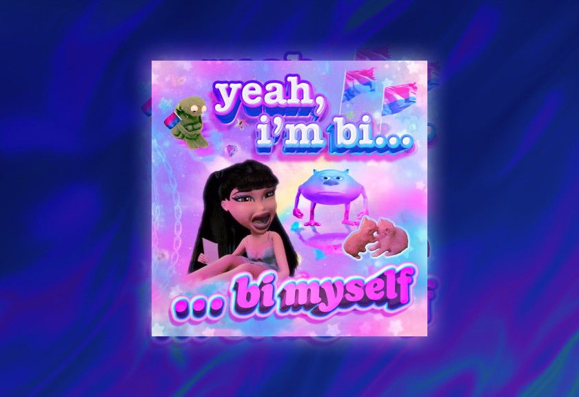 Minimal baby shower invitation design with scattered wildflowers and simple serif text on a sunset-toned gradient.