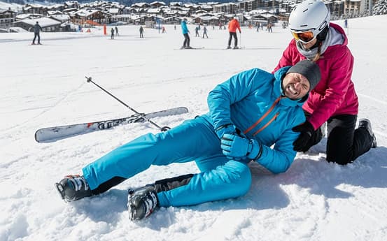 Лижник травмував руку