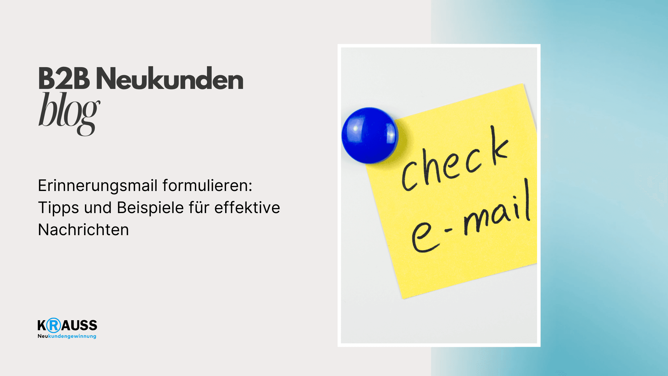 Erinnerungsmail formulieren: Tipps und Beispiele für effektive Nachrichten