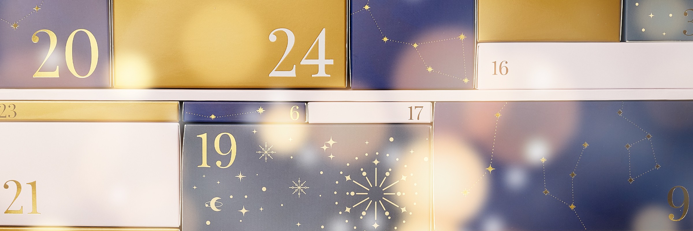 Inside of the advent calendar