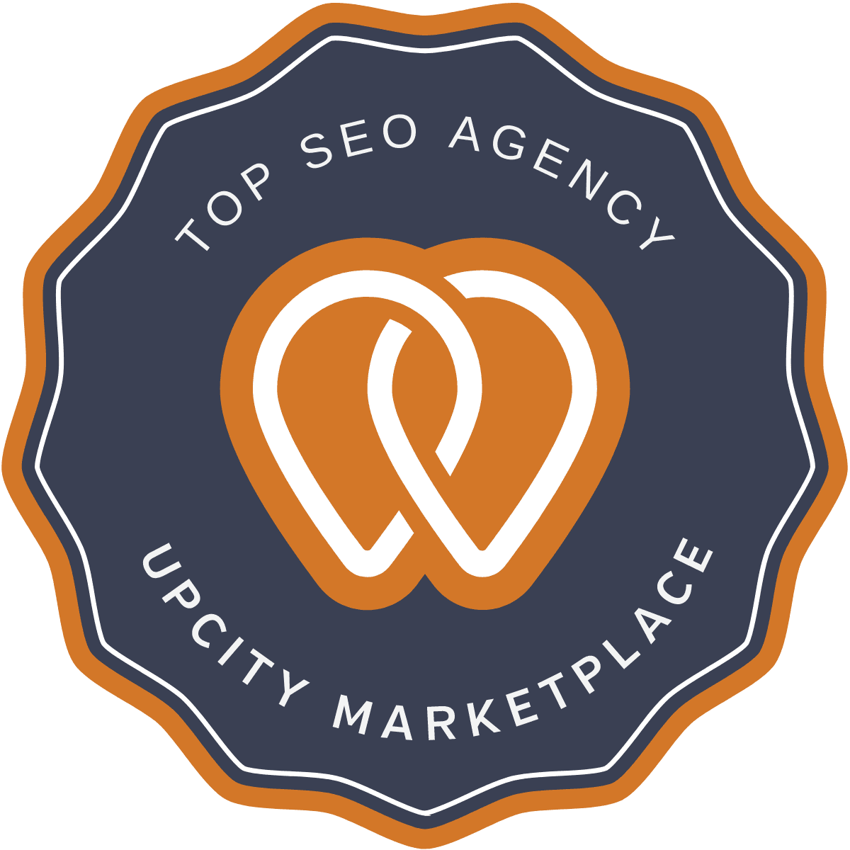 Top Pittsburgh SEO Agency Upcity Badge