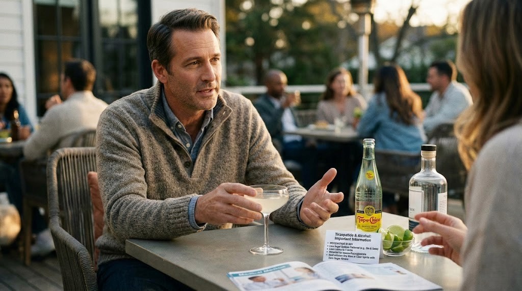 Best alcohol to drink on tirzepatide