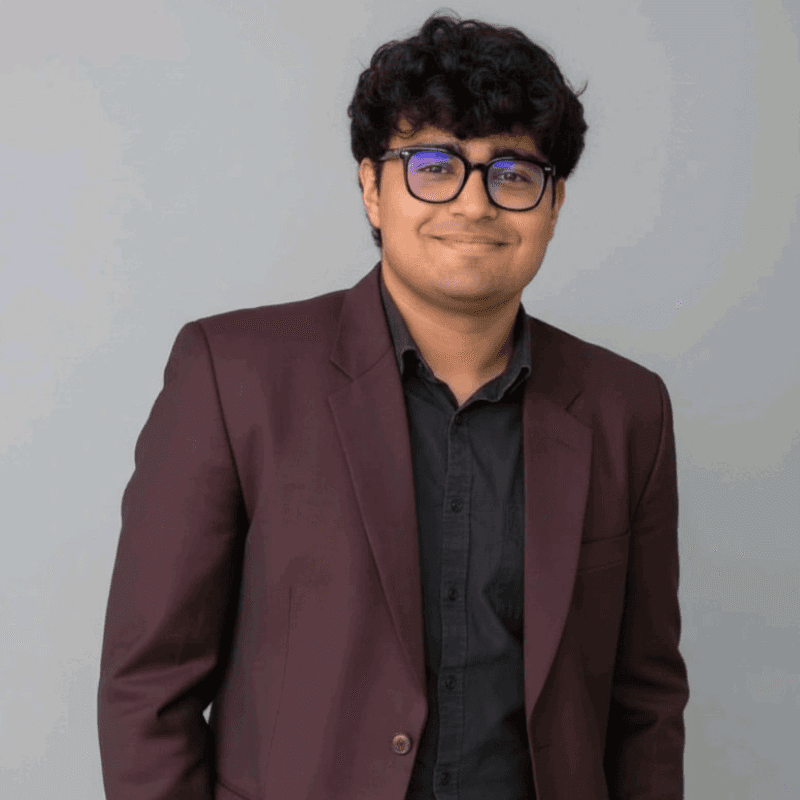 Portrait of portfolio creator