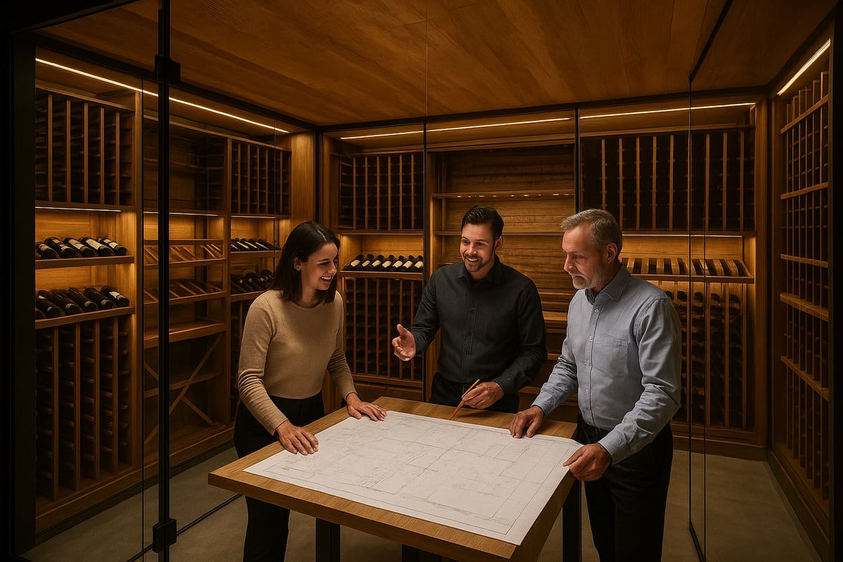 Step-by-Step Guide to Planning and Building a Modern Wine Cellar