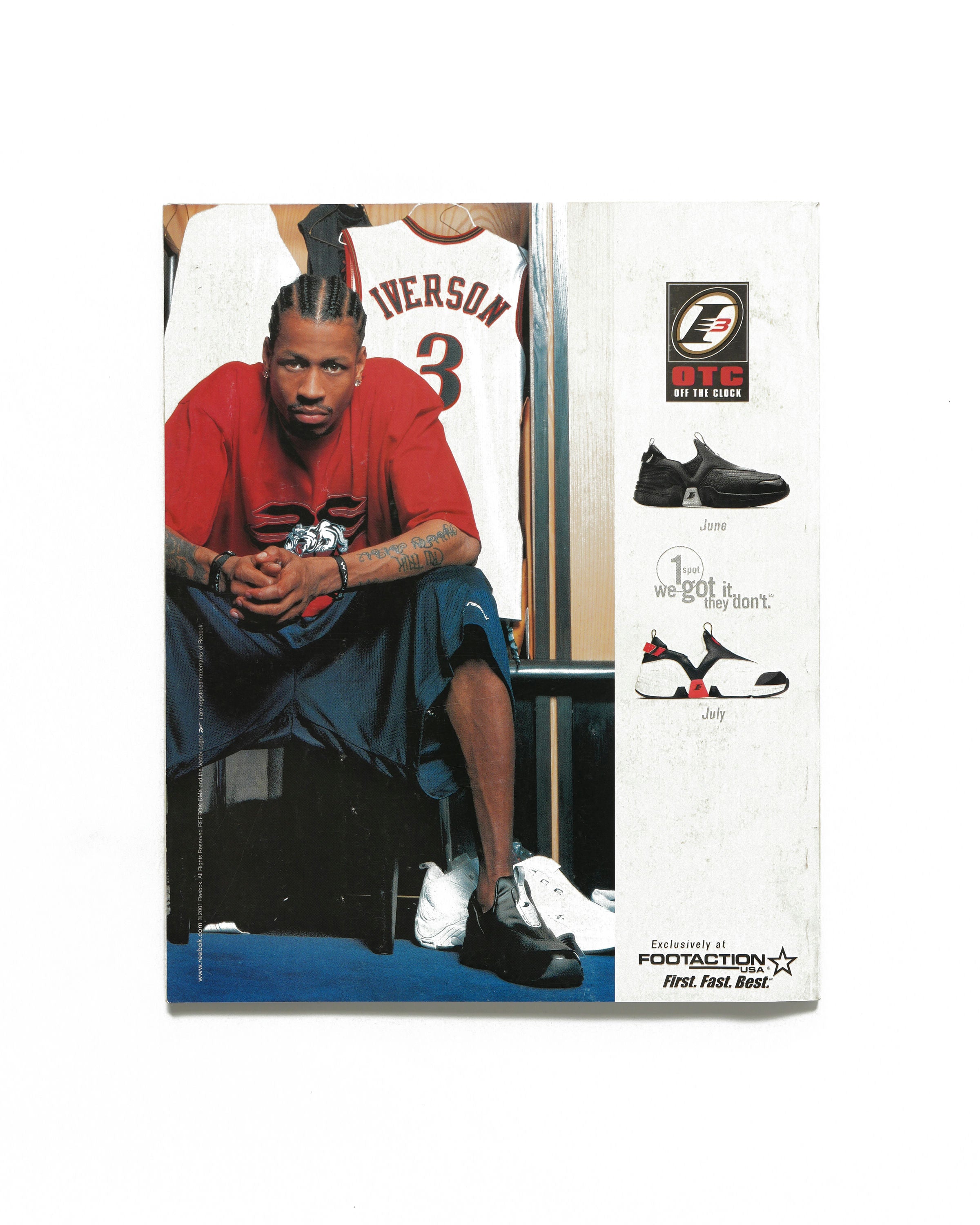 VIBE - June 2001 - Back Cover