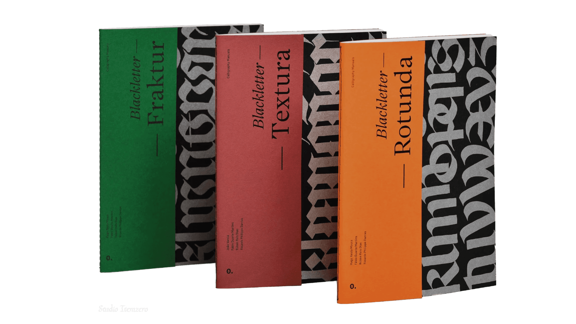 Itemzero Studio blackletter book collection