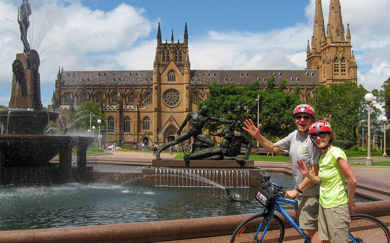 Bonza Bike Tours at St Mary's Cathedral
