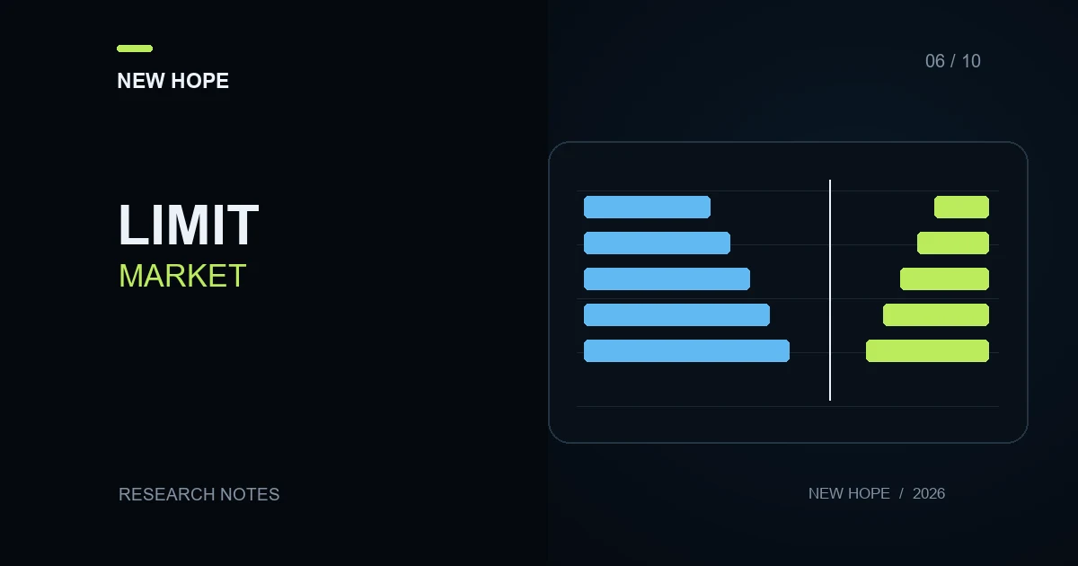 New Hope — Limit and Market Orders in Trading Bots: How to Check Execution