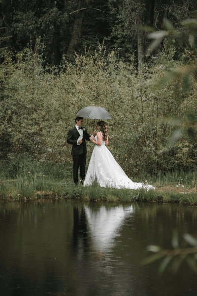 Alexis and Stuart Aspen wedding photograph 9