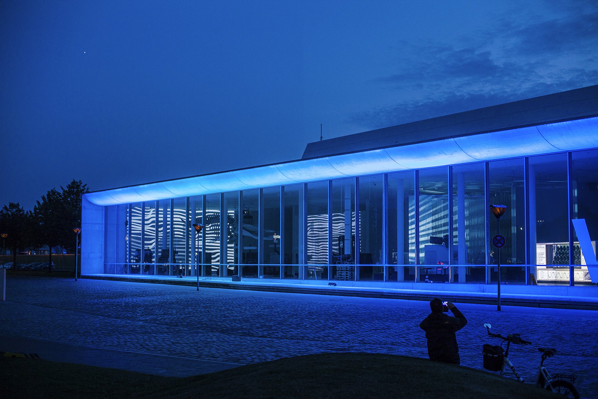 Gezeiten - architecture projection mapping