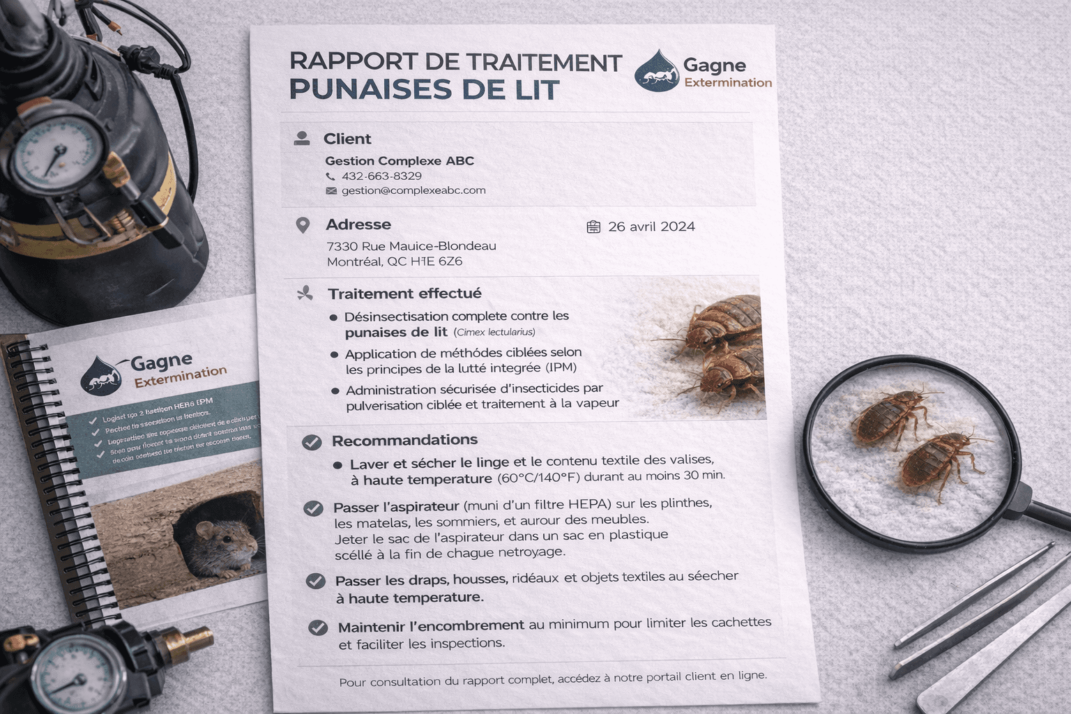 Suivi et documentation