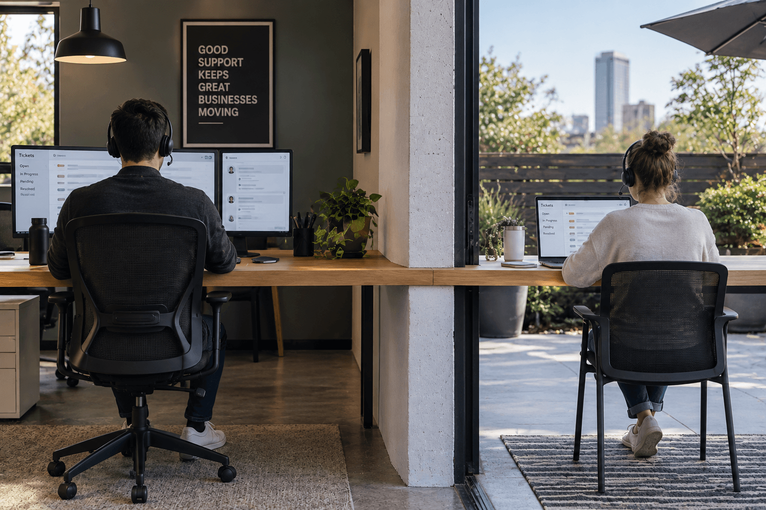 White-label help desk support that operates as an extension of your MSP team.