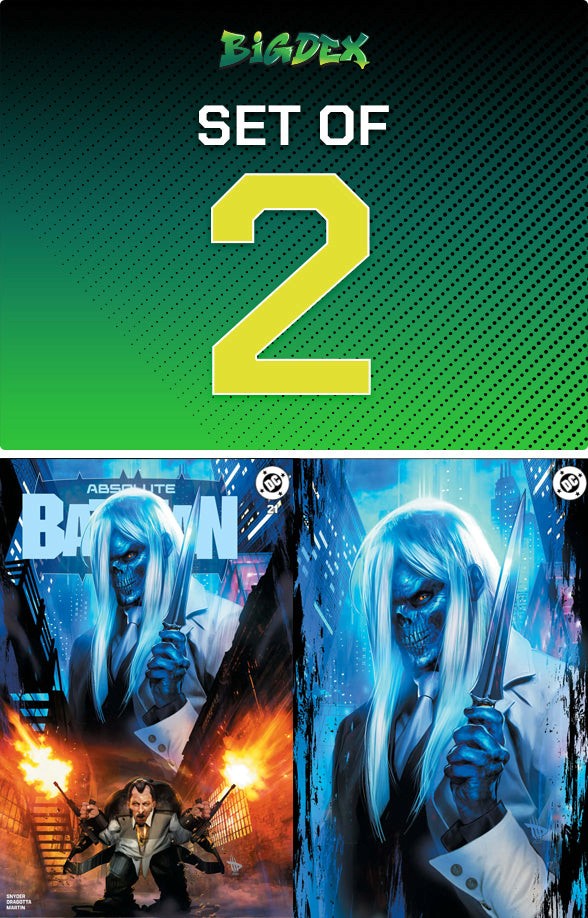 bsolute Batman #21 Dave Wilkins HeroesCon Exclusive Trade and Virgin Variant Set of 2 featuring collectible DC Comics covers available for pre-order.
