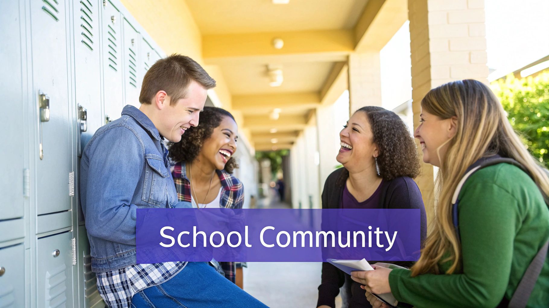 Image showing a teacher using GradeWithAI on a laptop, looking less stressed and more in control of their work.