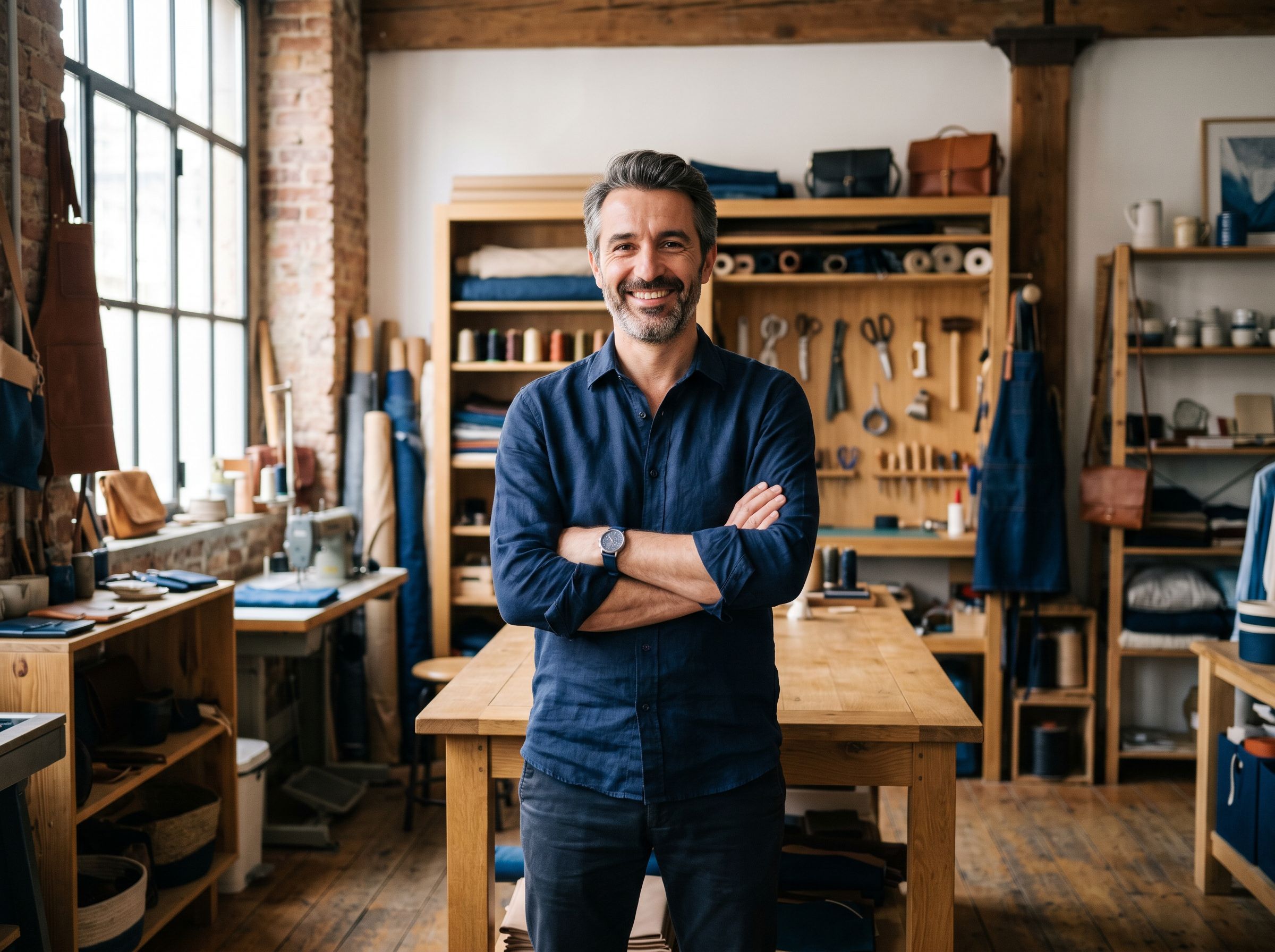 Chef d'entreprise indépendant illustrant le télésecrétariat pour les TPE, PME et indépendants