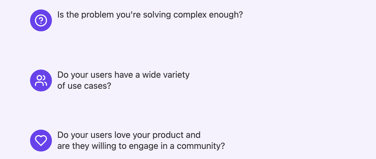 SaaS community questions