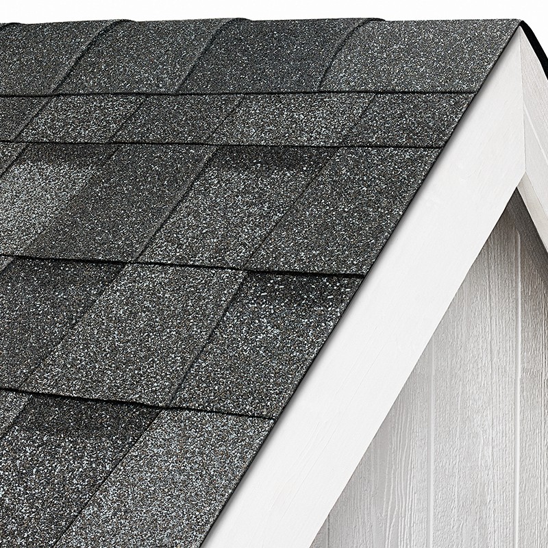 Atlas manufacturer roof sample showing Pinnacle Impact in Pewter.