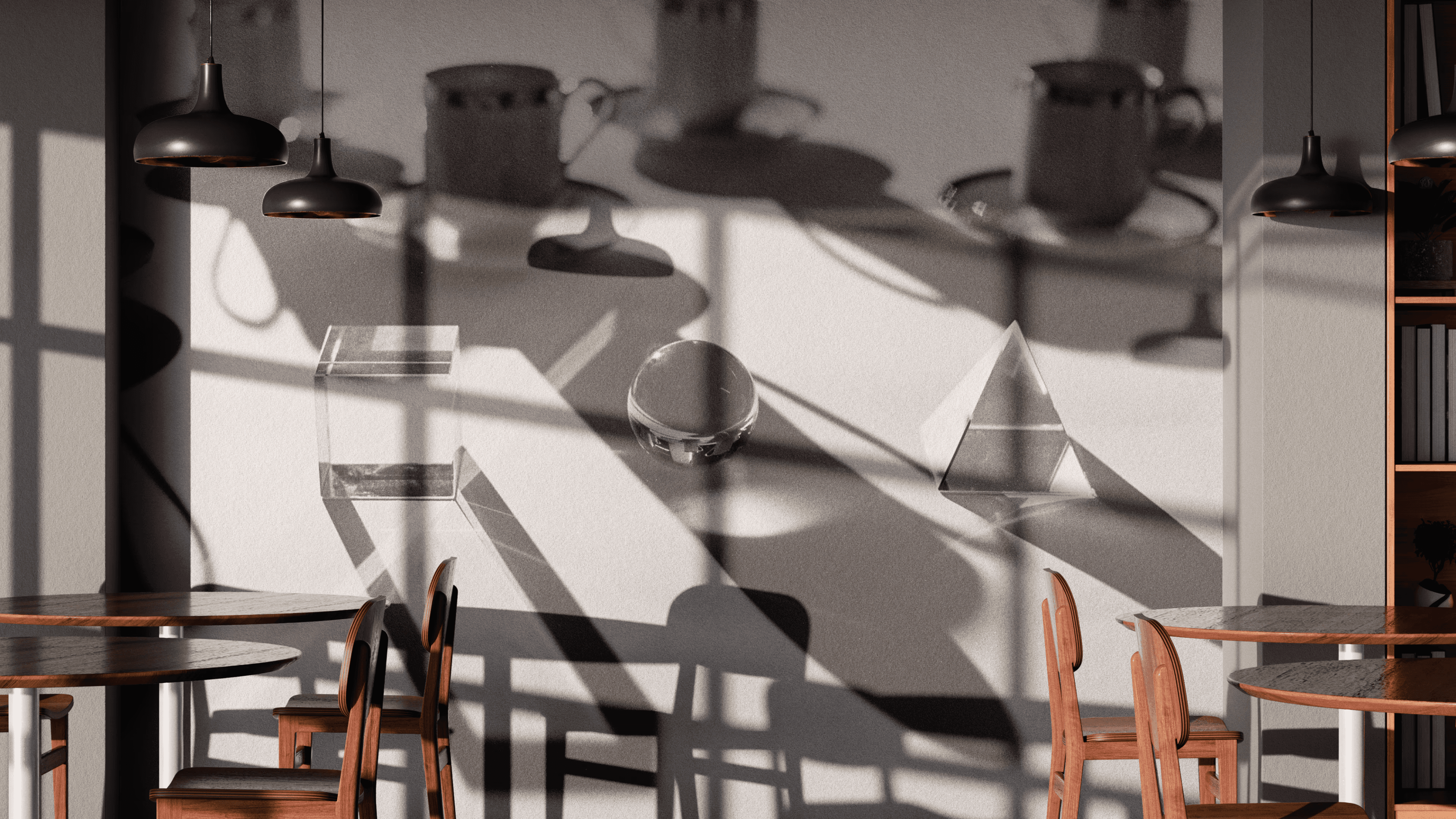 Brand identity mockups with luma room calm and midfulness aesthetics 