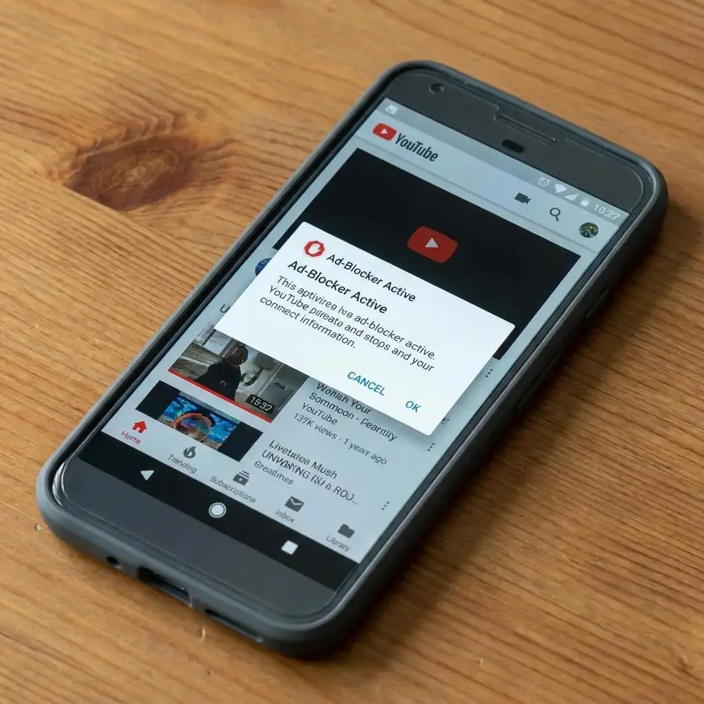block youtube ads on android