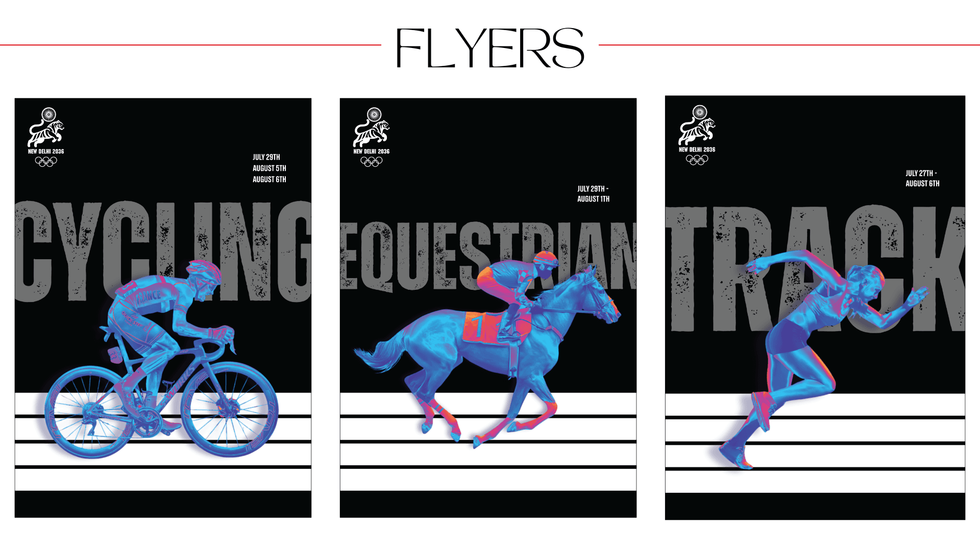 Olympics Flyers design