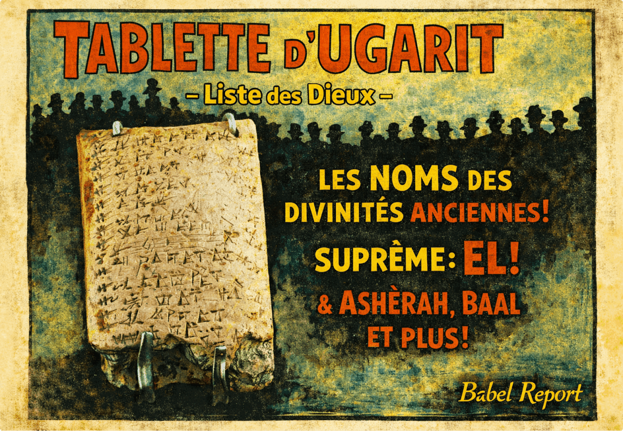 Ugarit tablet