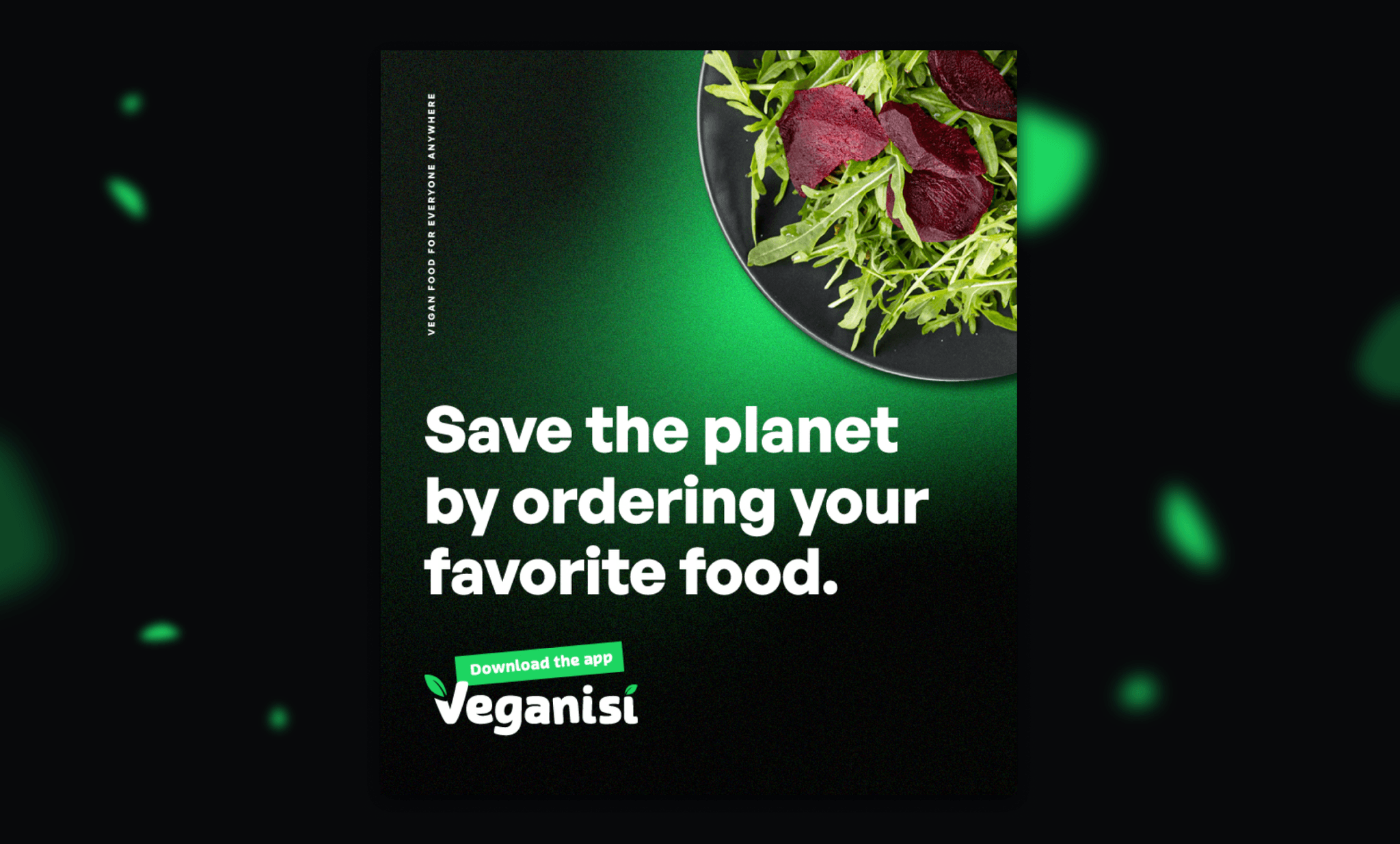 Poster Veganisi Meal