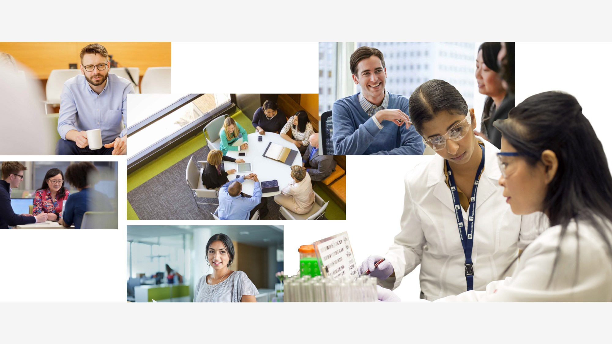Collage of Abbvie images