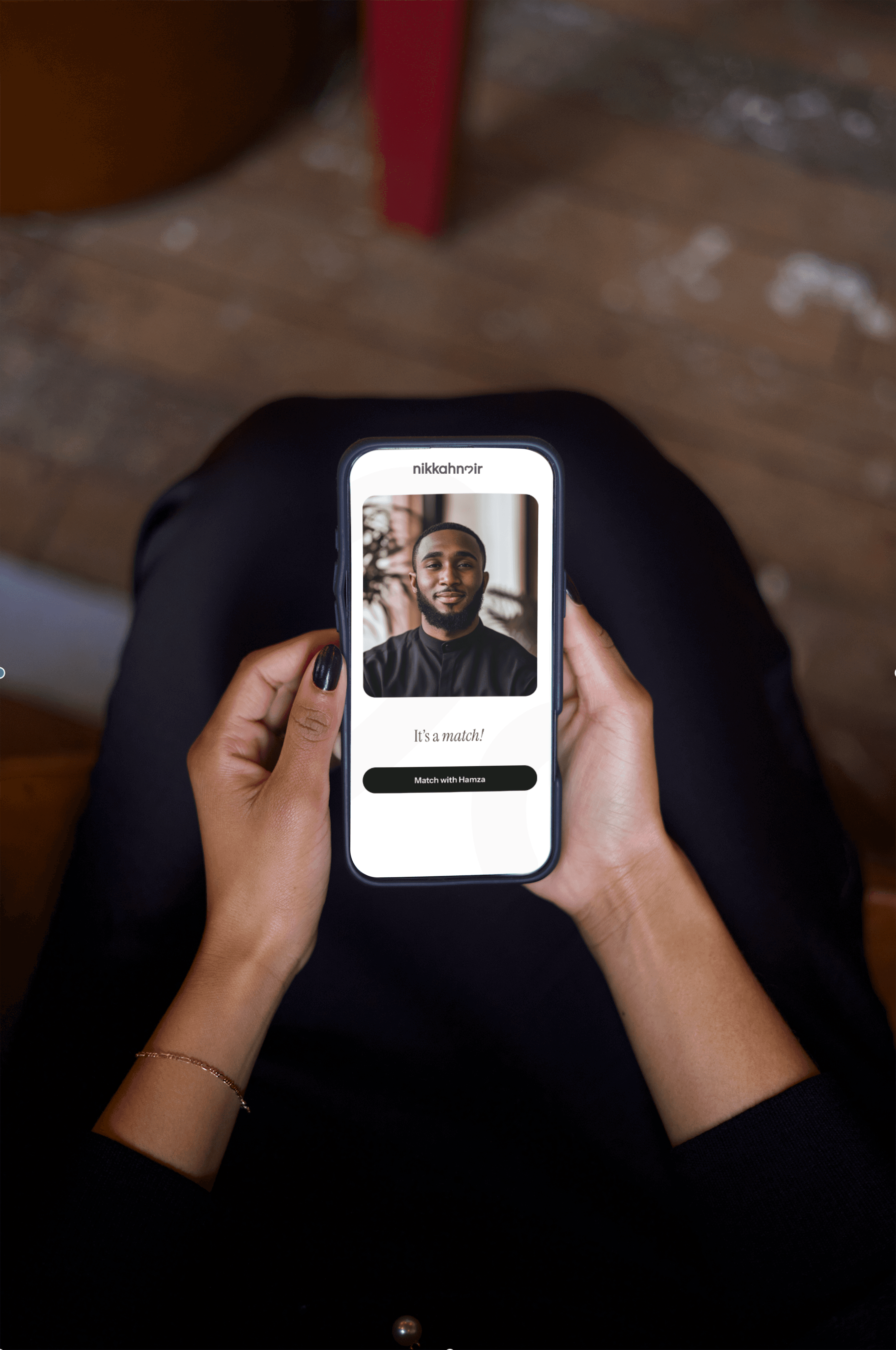 Nikkah Noir Match screen