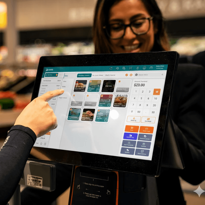 faster grocery checkout with abacus pos system