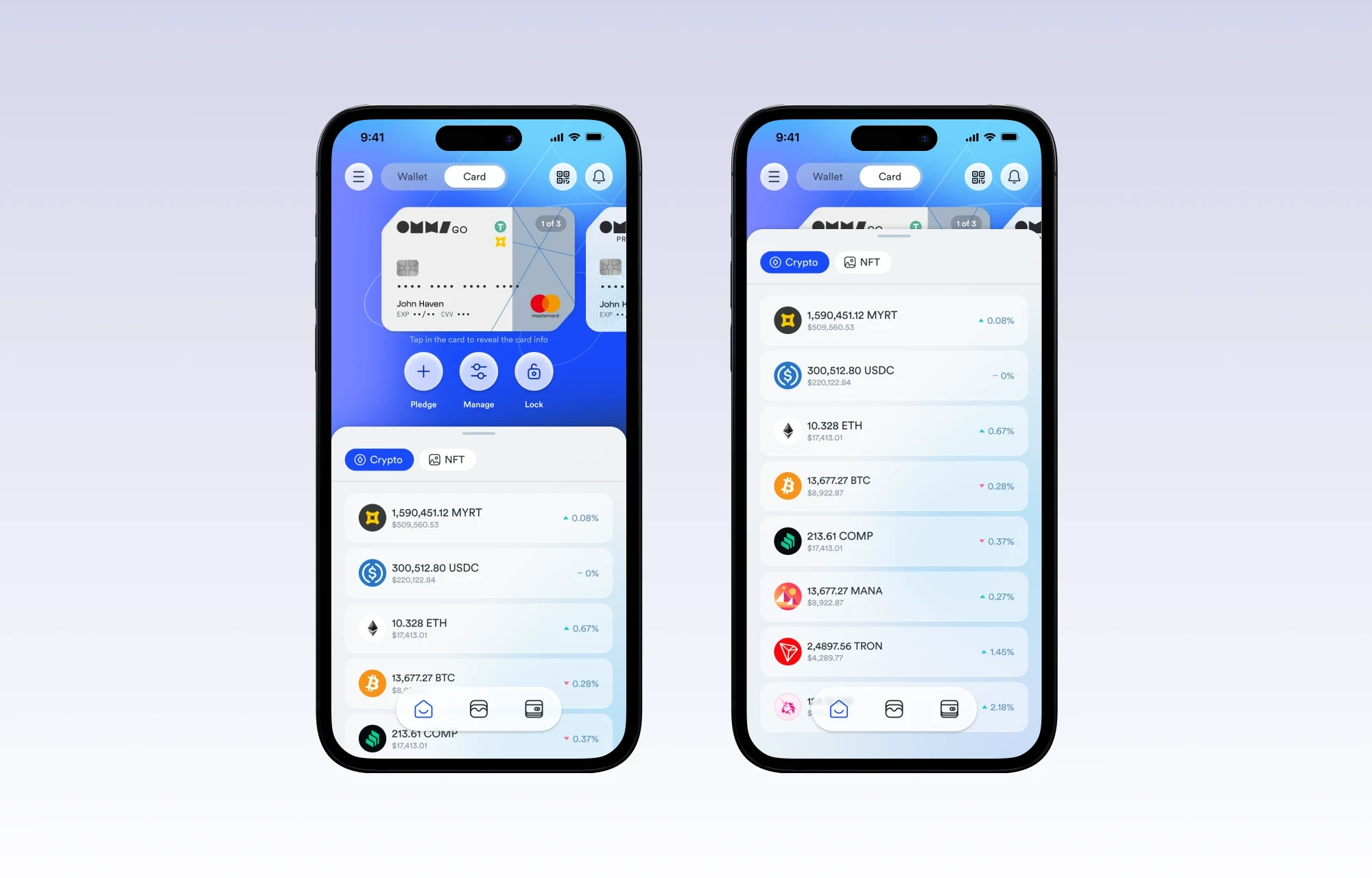 Haven Home Screen Alt. 1