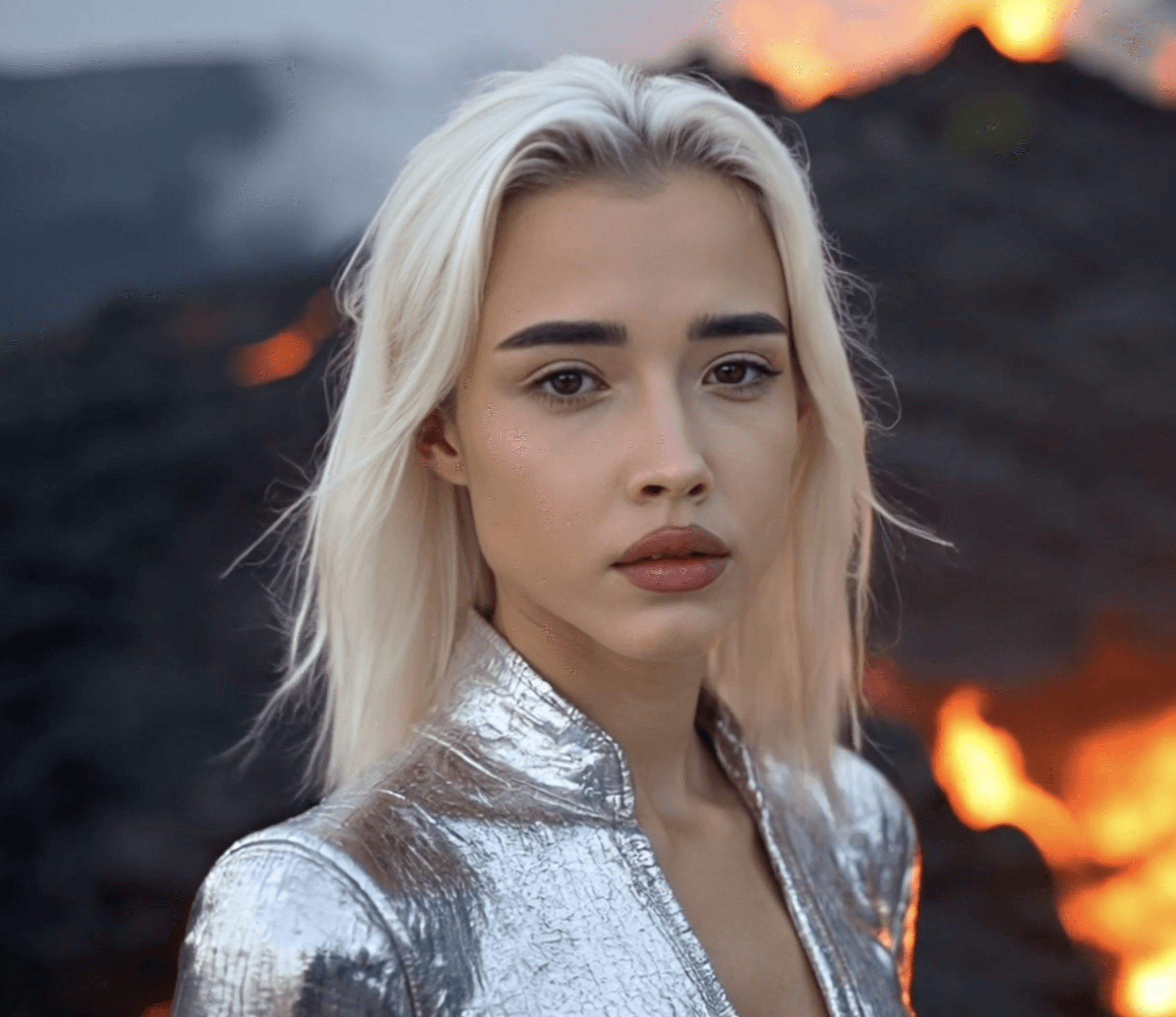 Dom Pérignon vineyards from the sky