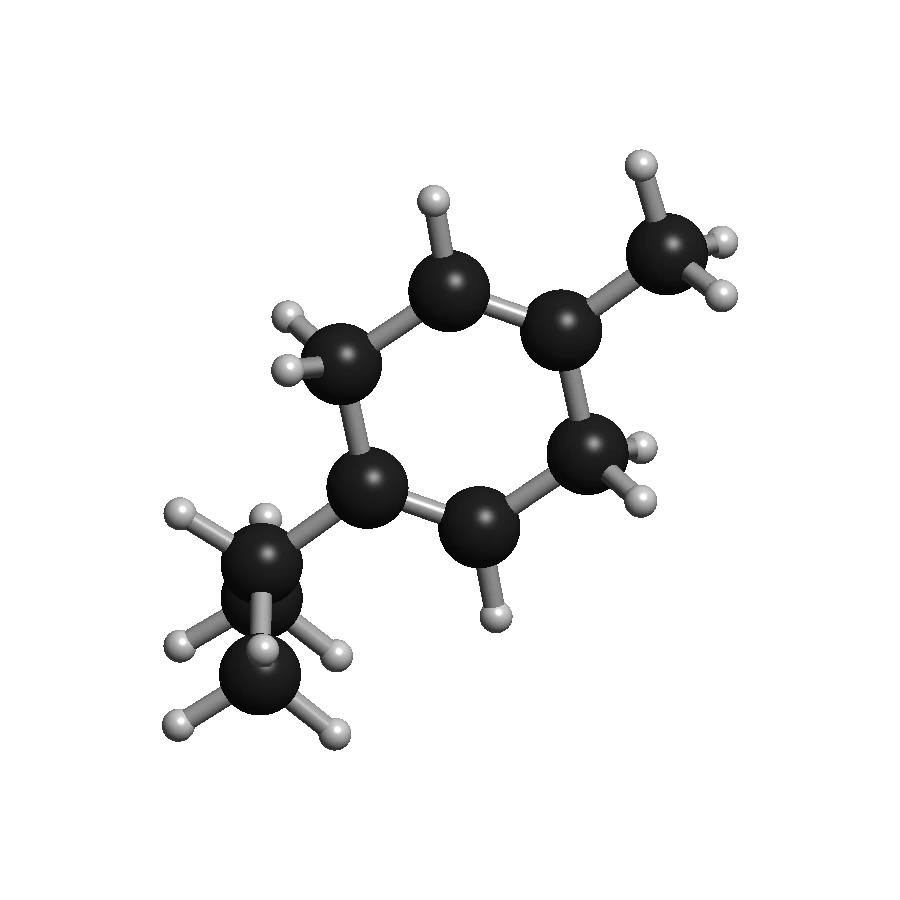 Gamma Terpinene molecular structure