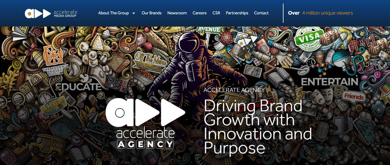 accelerate - Best Content Marketing Agencies