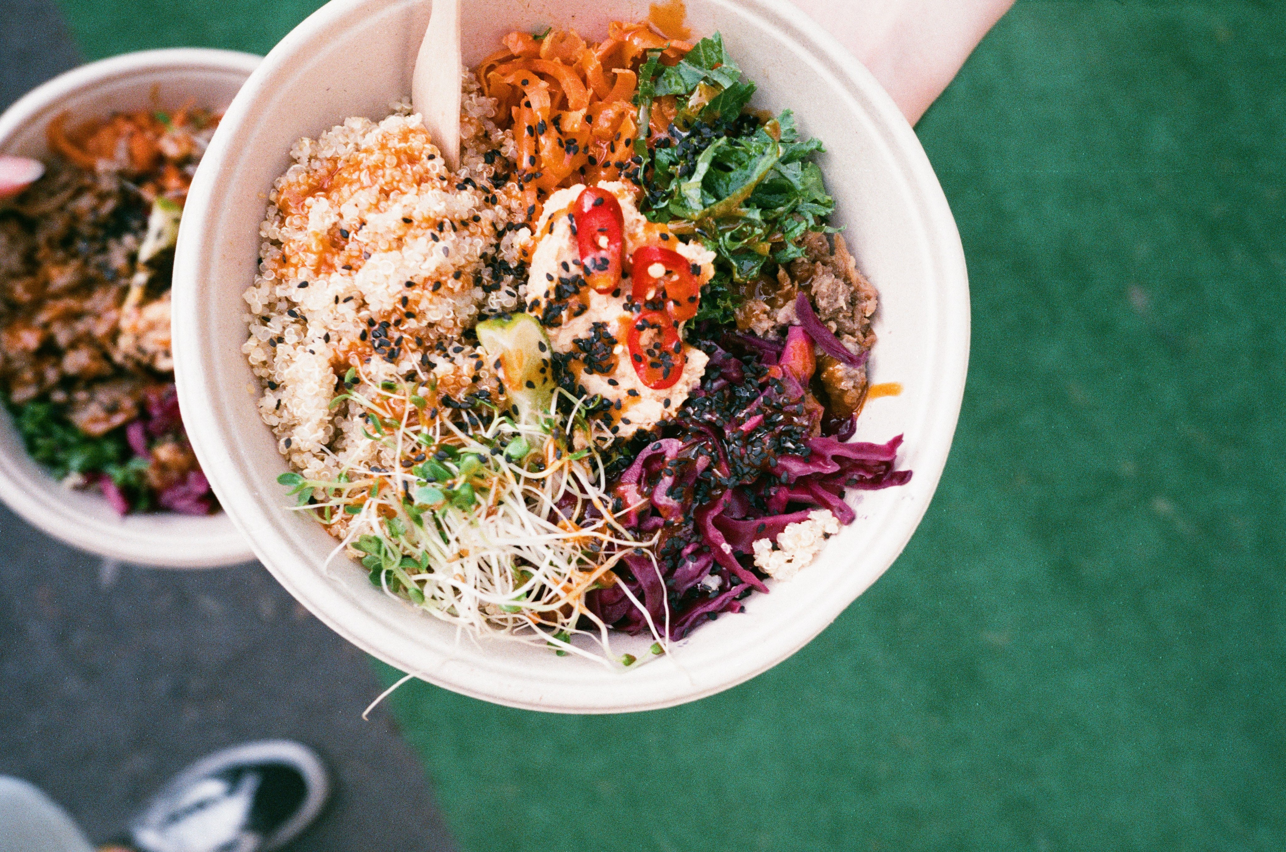 Quinoa and Chickpea Bowl