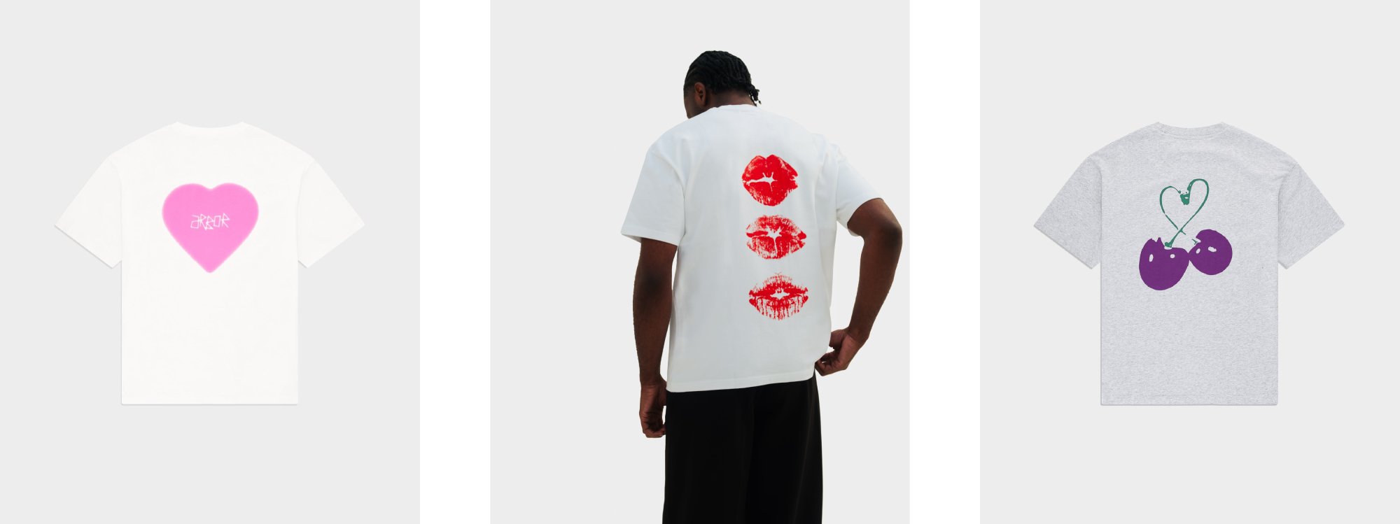  Prints colorés et coupe boxy des t-shirts Arbor Antwerpen 