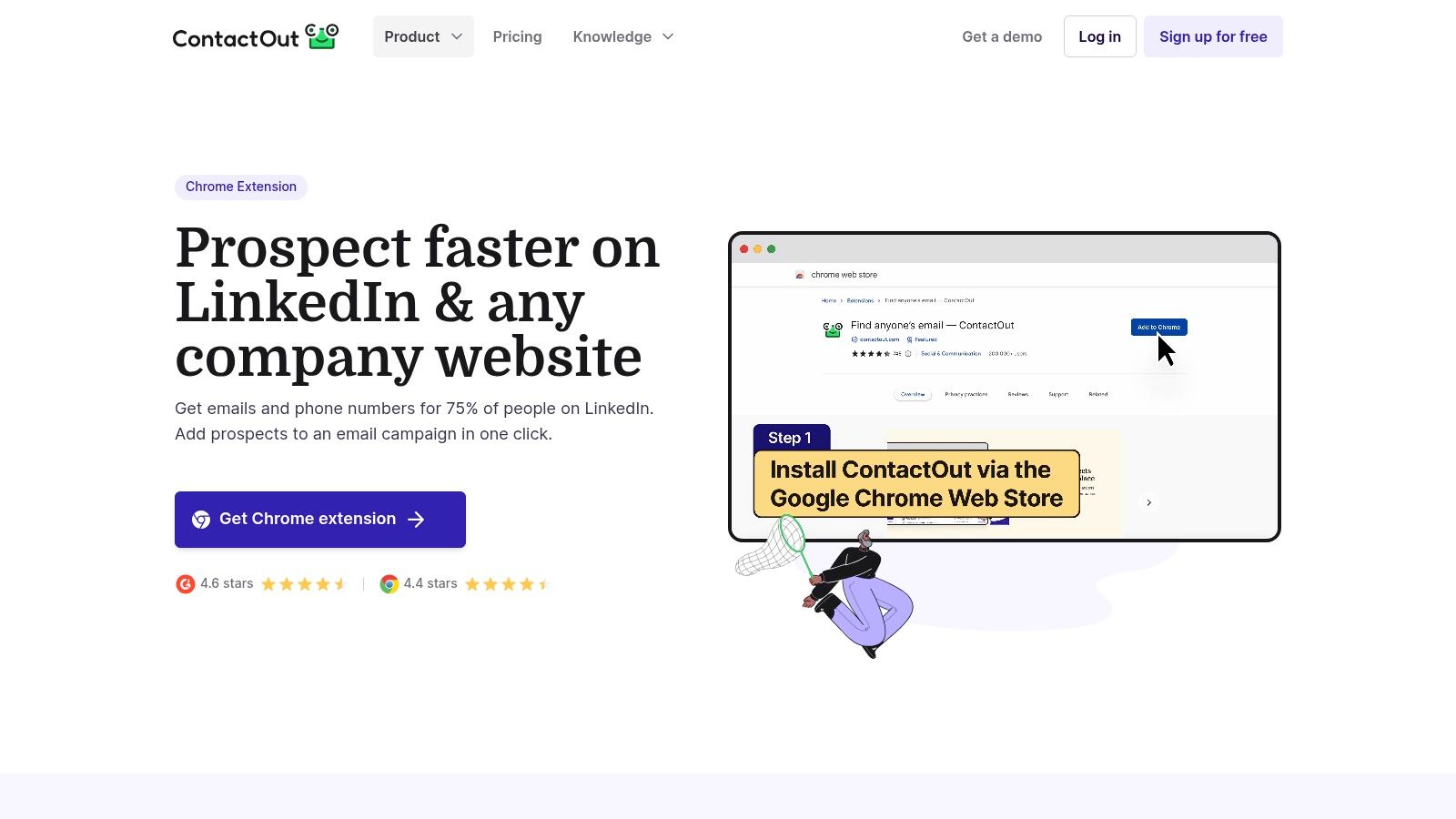 ContactOut Chrome Extension