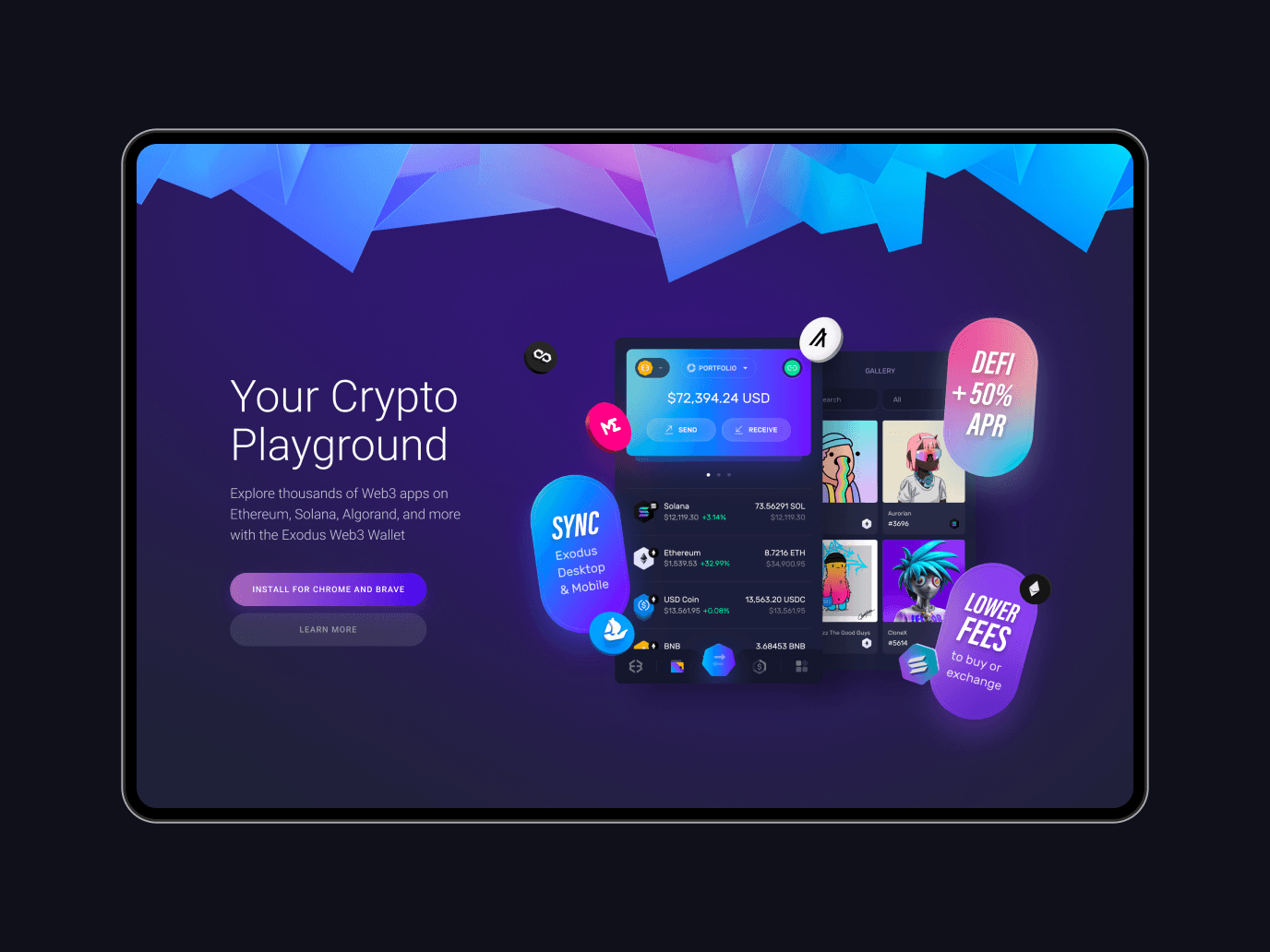Exodus browser extension – web3 wallet and dApp access