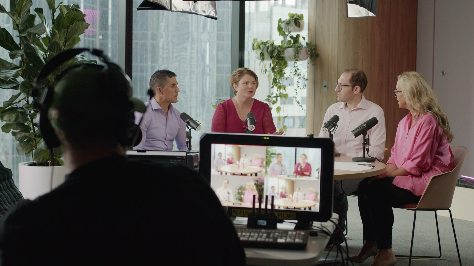 Video Podcast filming