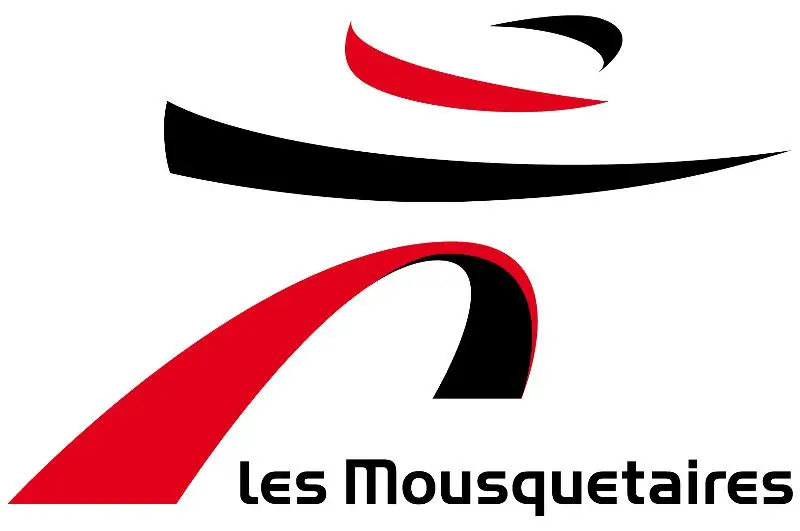 Logo du Groupement Les Mousquetaires, enseigne française spécialisée dans la distribution alimentaire, bricolage et équipement automobile
