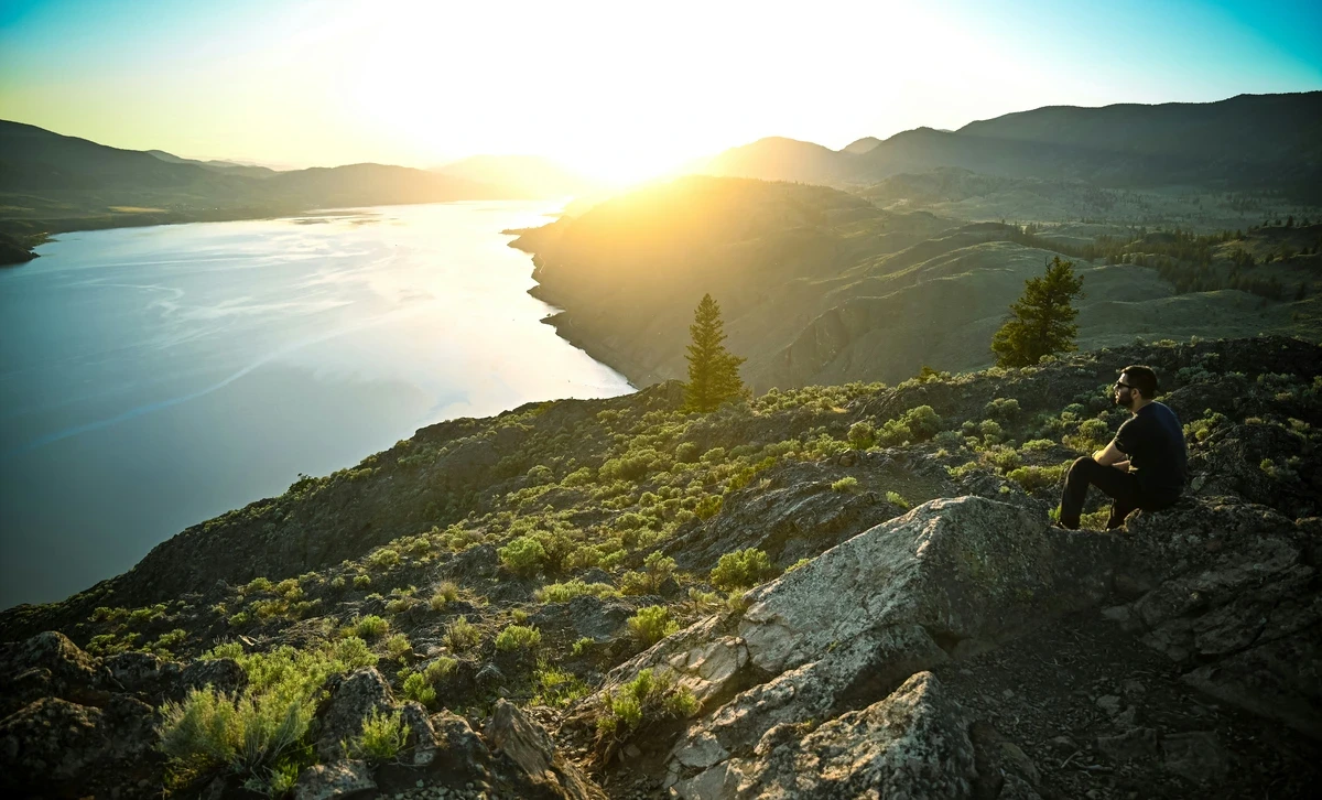 Mountain biking trails near South Thompson Inn in Kamloops, BC