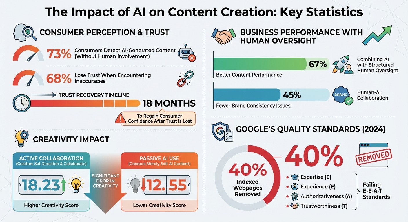 AI Content Creation Statistics: Trust, Performance, and Consumer Perception