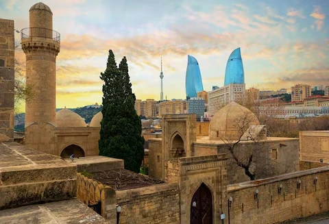 Bibi-Heybat Mosque in Baku