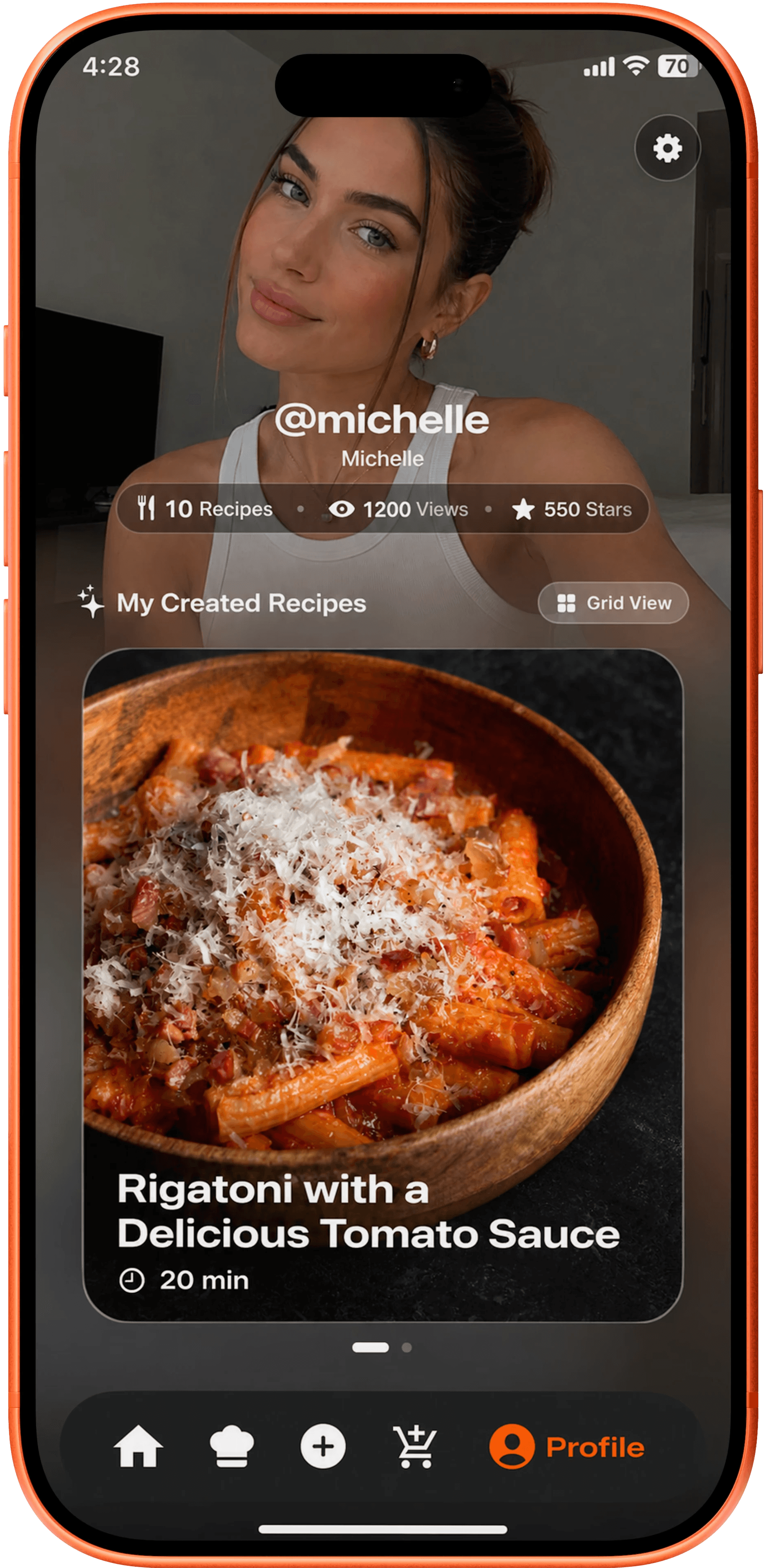 Aprony App Interface
