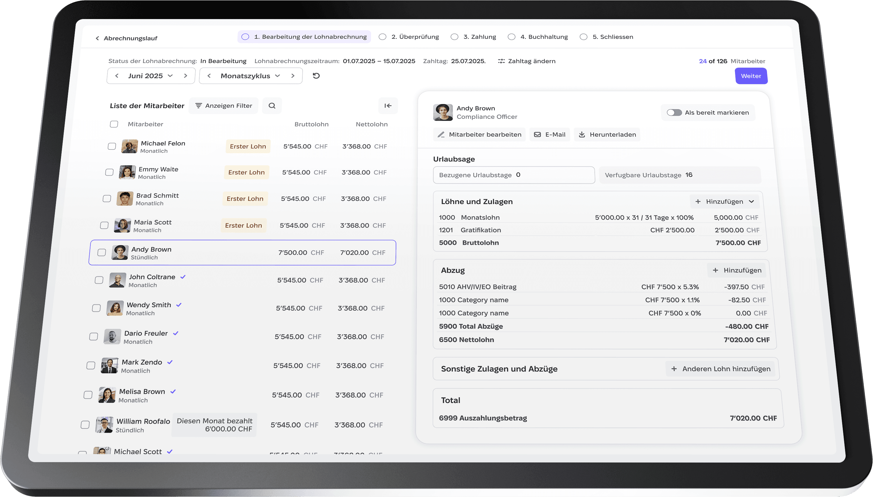 AI-geführte Buchhaltung, Lohnbuchhaltung & Banking
