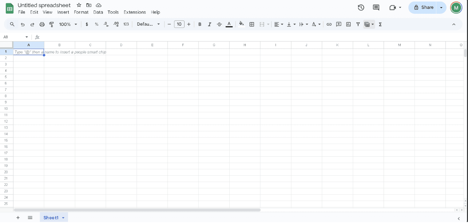 Google Sheets