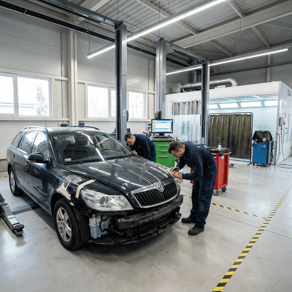 naprawa blacharsko-lakiernicza w warsztacie Mago Car